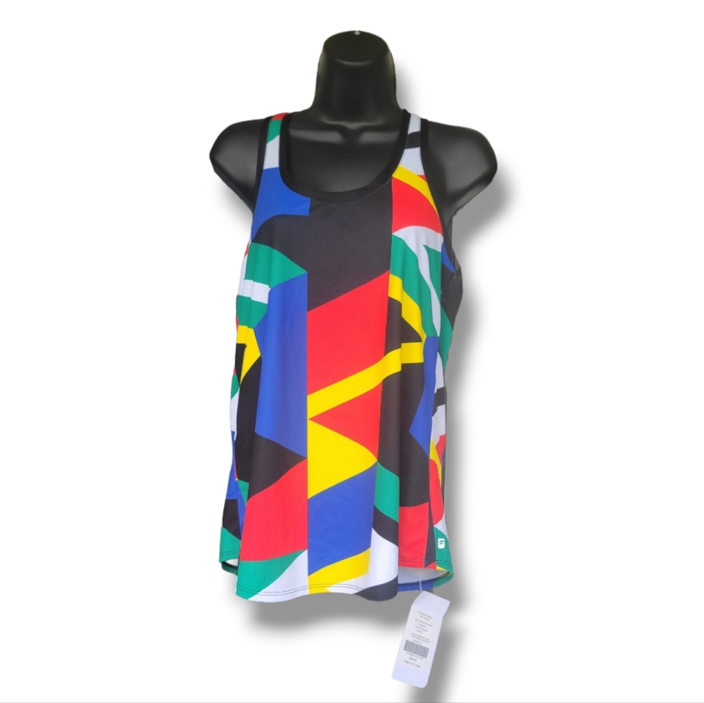 Fabletics Active Tank with Breathable Mesh